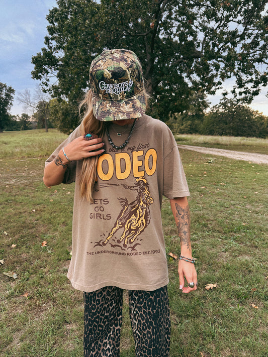 THIS IS MY FIRST RODEO OVERSIZED TEE