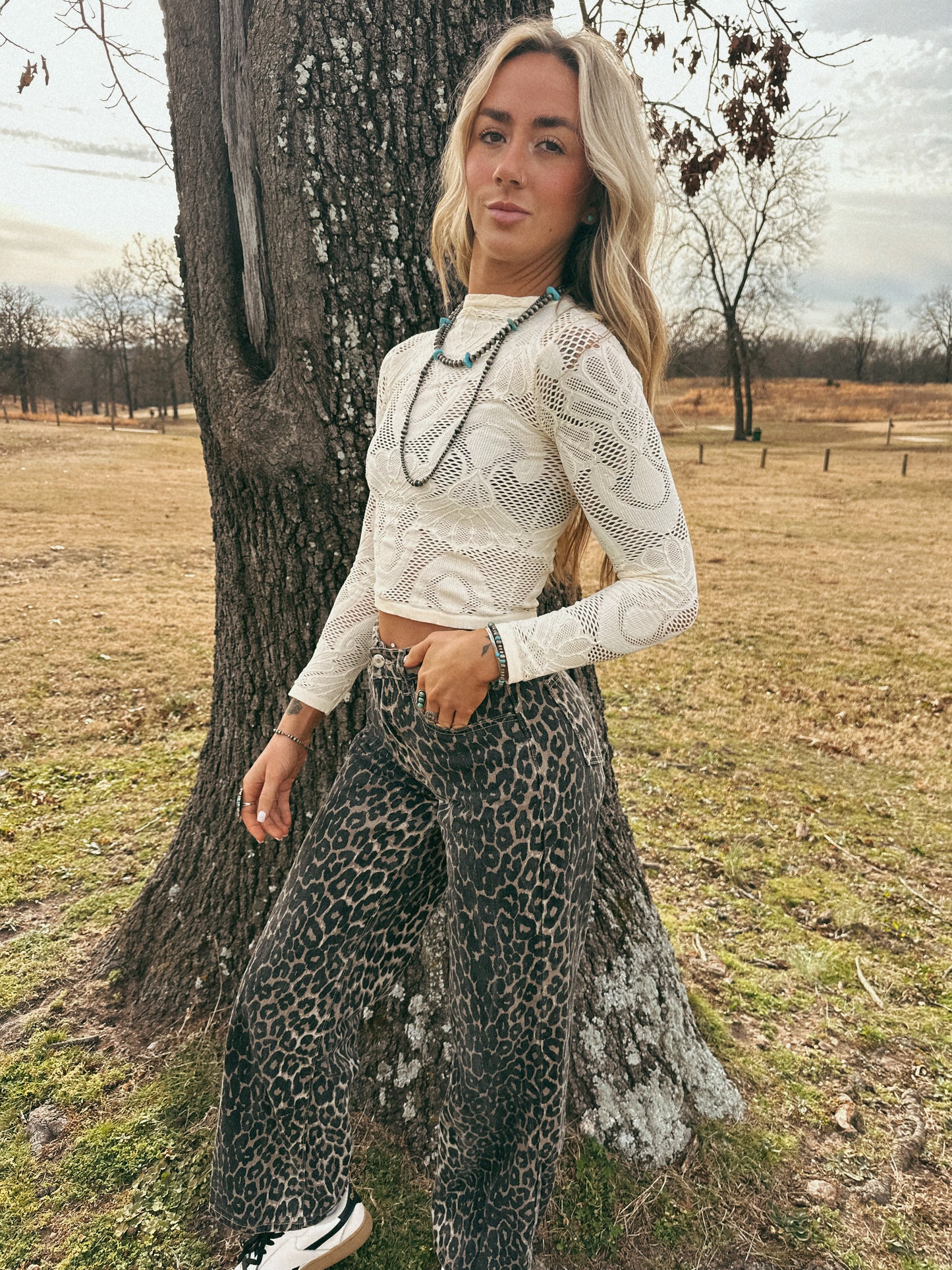 KNIT SEAMLESS LONG SLEEVE