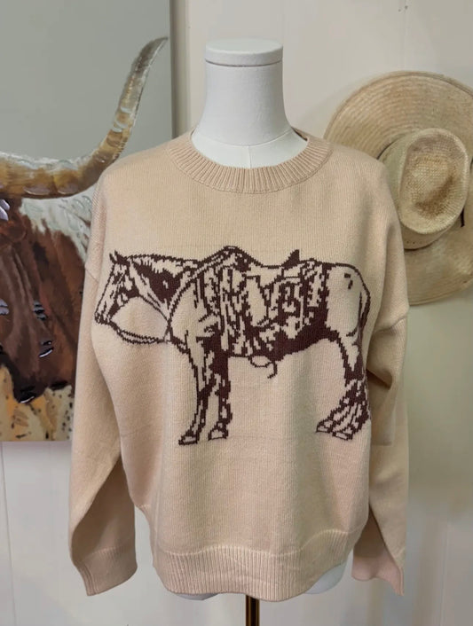 SADDLE UP SWEATER