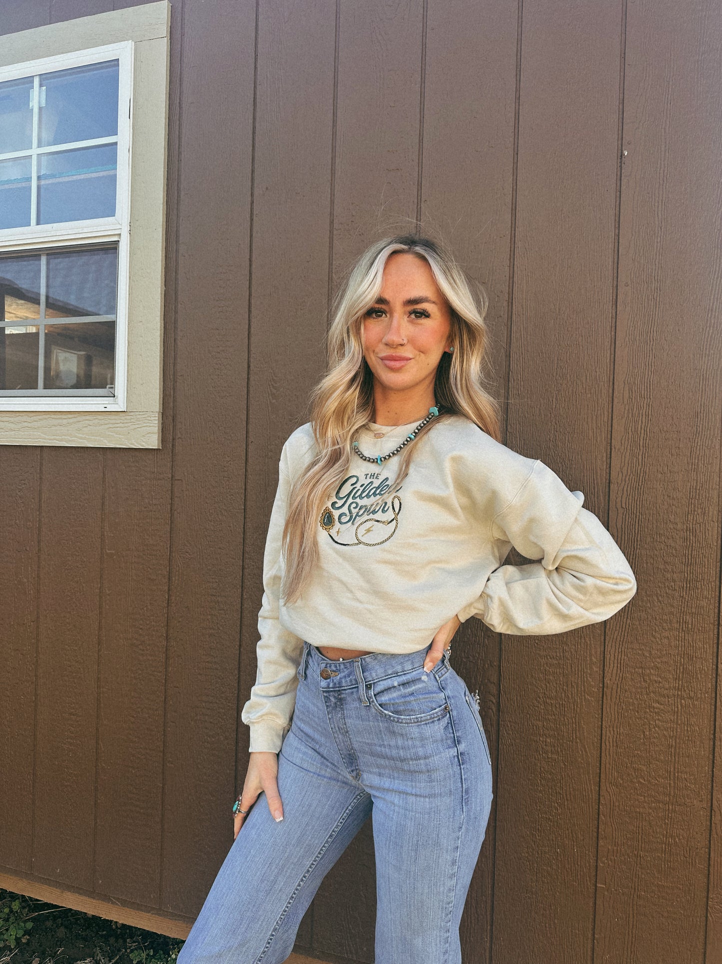 THE GILDED SPUR SWEATSHIRT