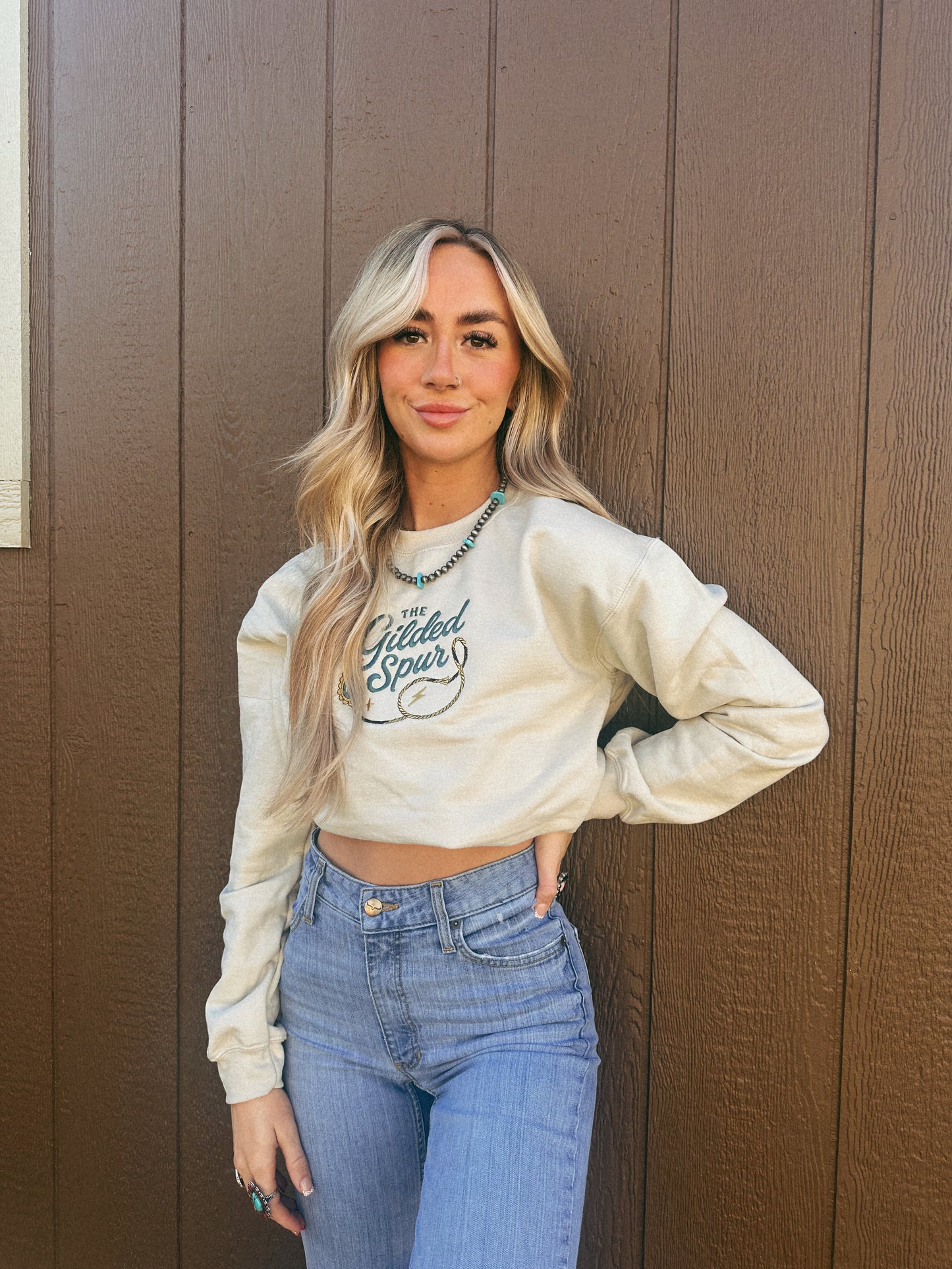 THE GILDED SPUR SWEATSHIRT