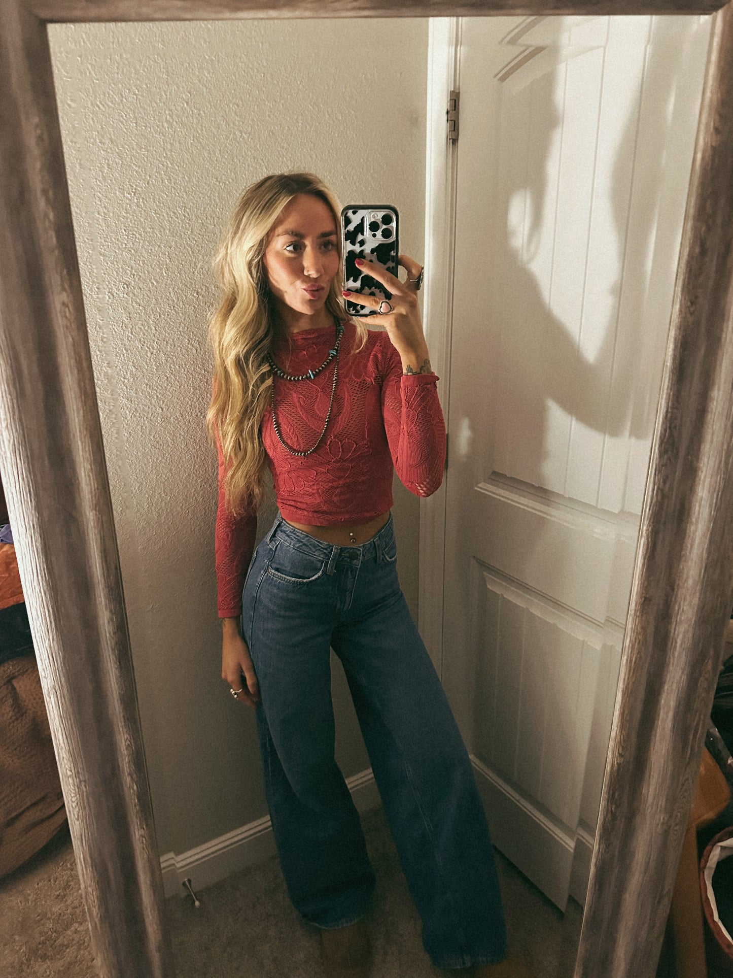 KNIT SEAMLESS LONG SLEEVE